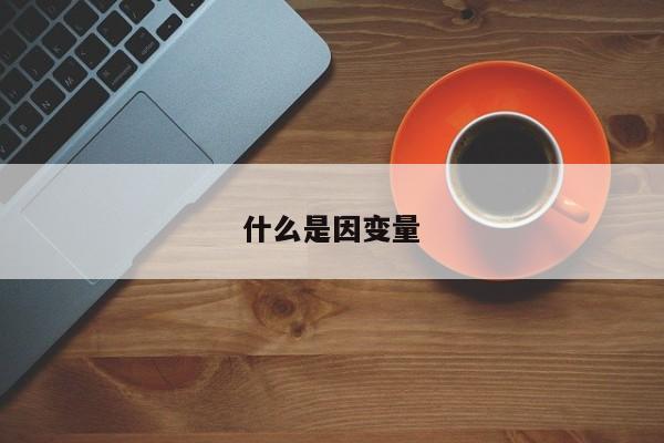 什么是因變量